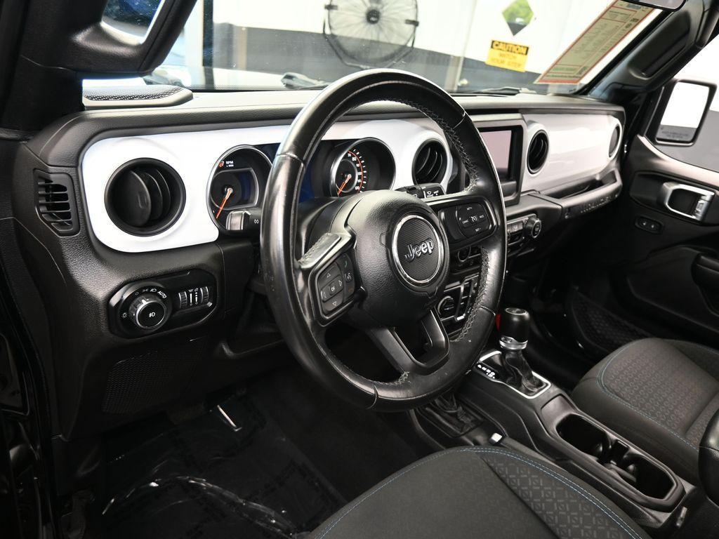 used 2021 Jeep Wrangler Unlimited car, priced at $27,469