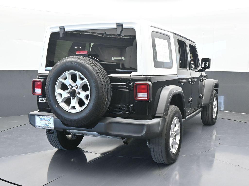 used 2021 Jeep Wrangler Unlimited car, priced at $27,469