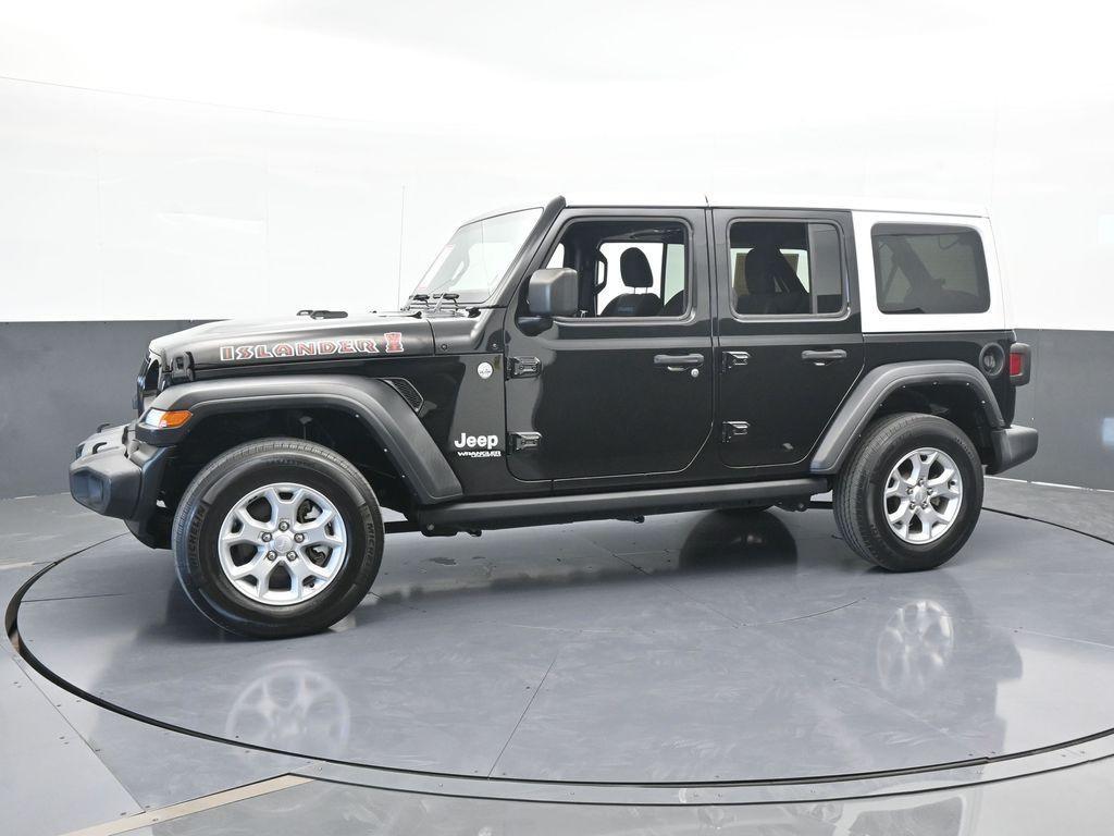 used 2021 Jeep Wrangler Unlimited car, priced at $27,469