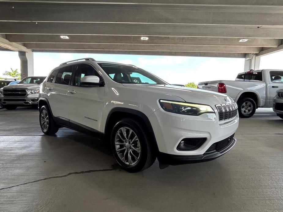 used 2021 Jeep Cherokee car, priced at $21,075