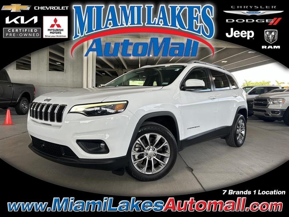 used 2021 Jeep Cherokee car, priced at $21,075