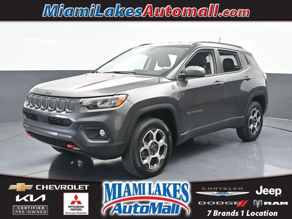 used 2022 Jeep Compass car, priced at $19,513