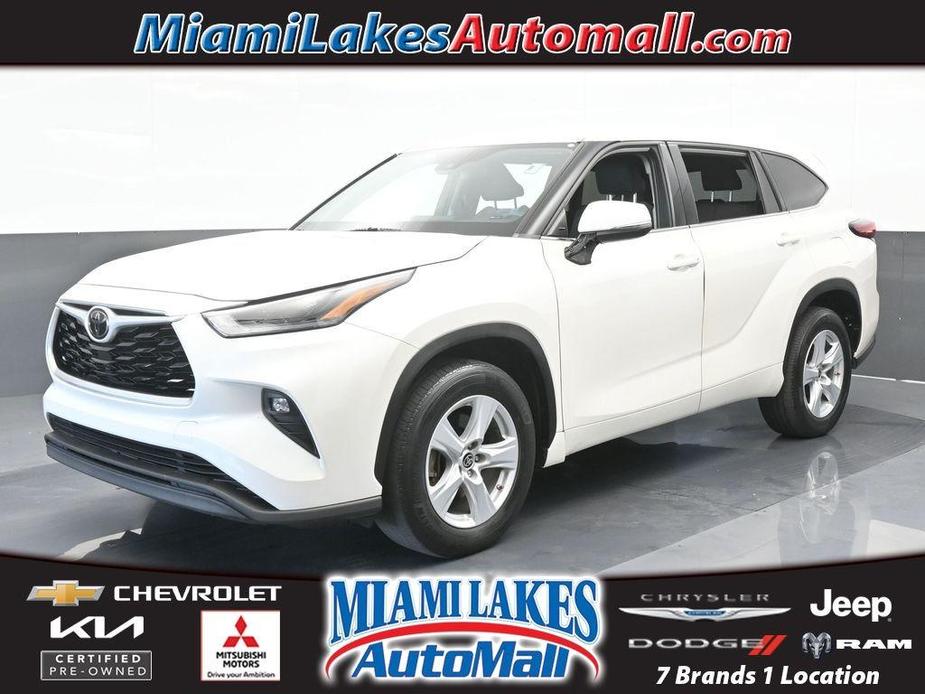 used 2021 Toyota Highlander car, priced at $25,850