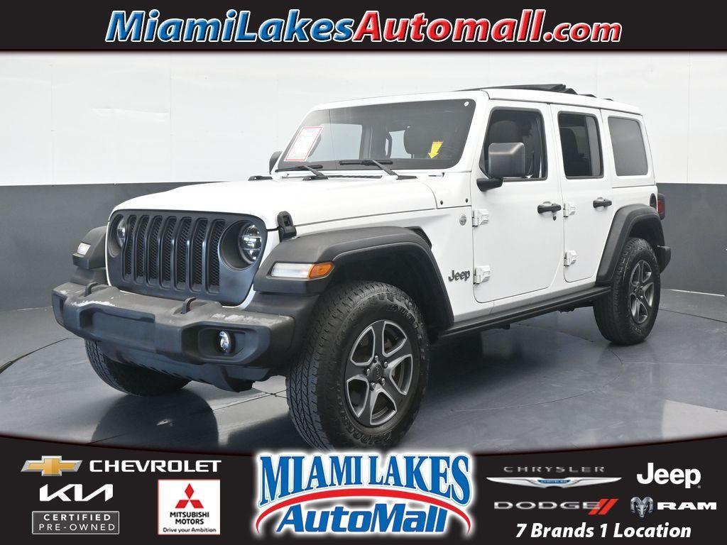 used 2020 Jeep Wrangler Unlimited car, priced at $23,994