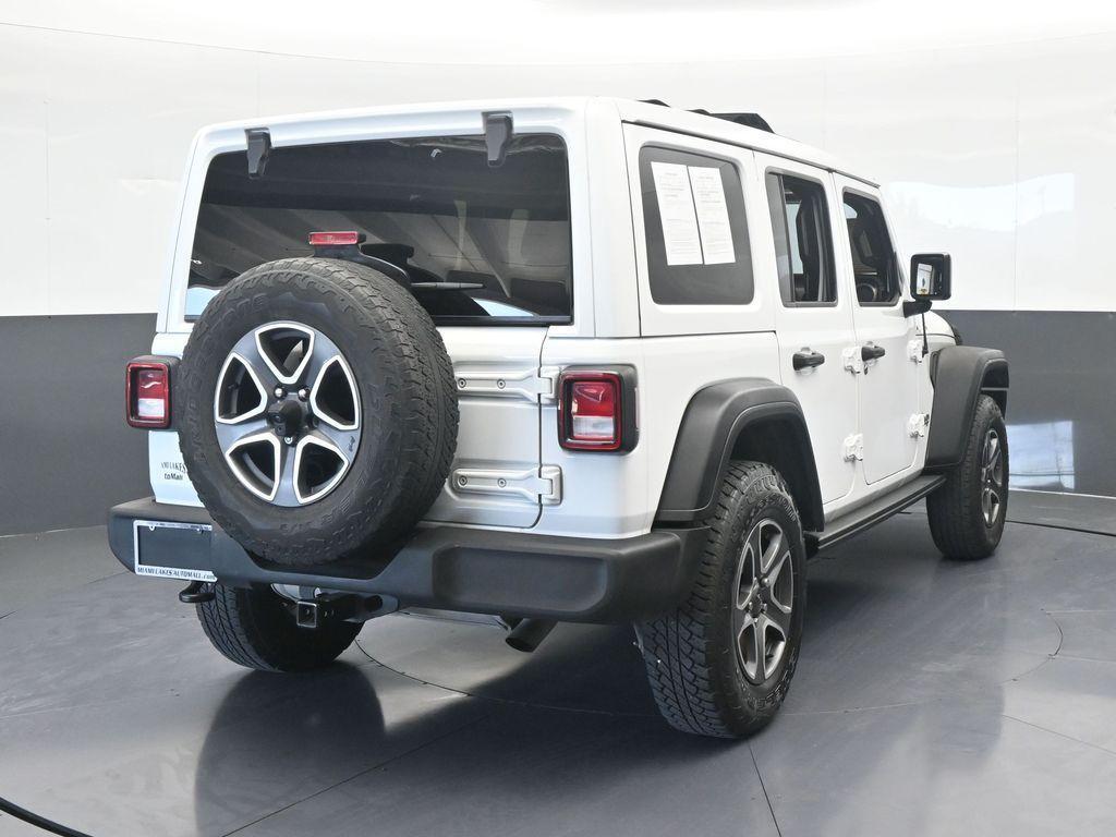 used 2020 Jeep Wrangler Unlimited car, priced at $23,994