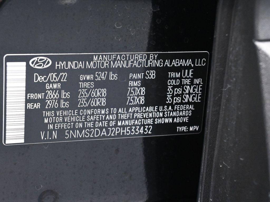 used 2023 Hyundai Santa Fe car, priced at $22,796