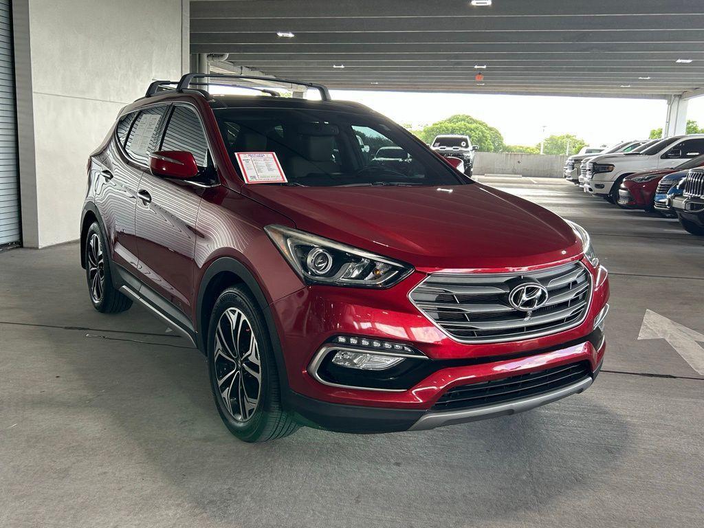 used 2018 Hyundai Santa Fe Sport car, priced at $18,650