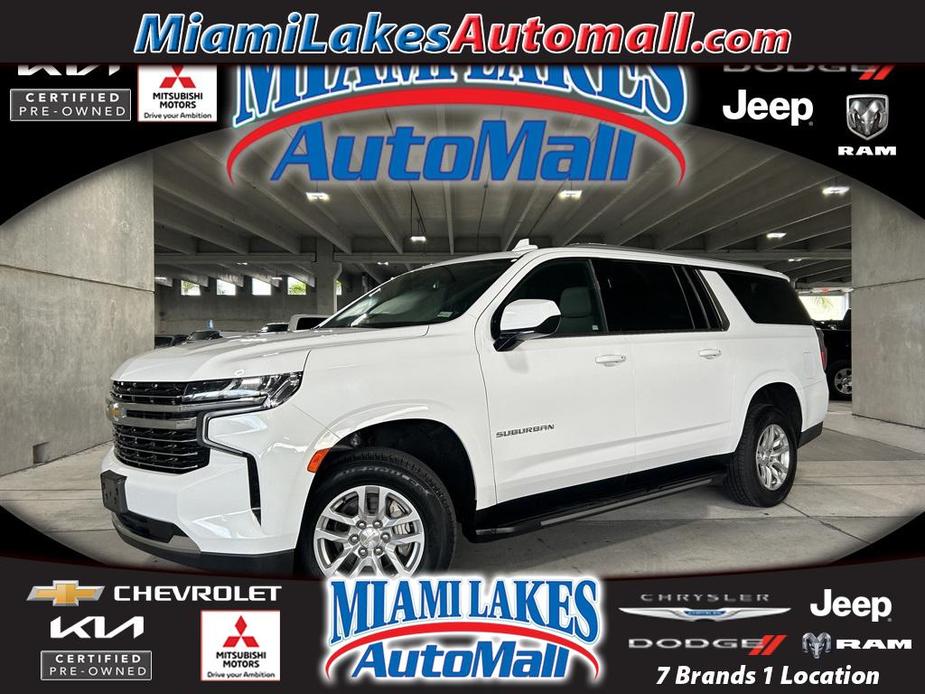 used 2021 Chevrolet Suburban car, priced at $41,270