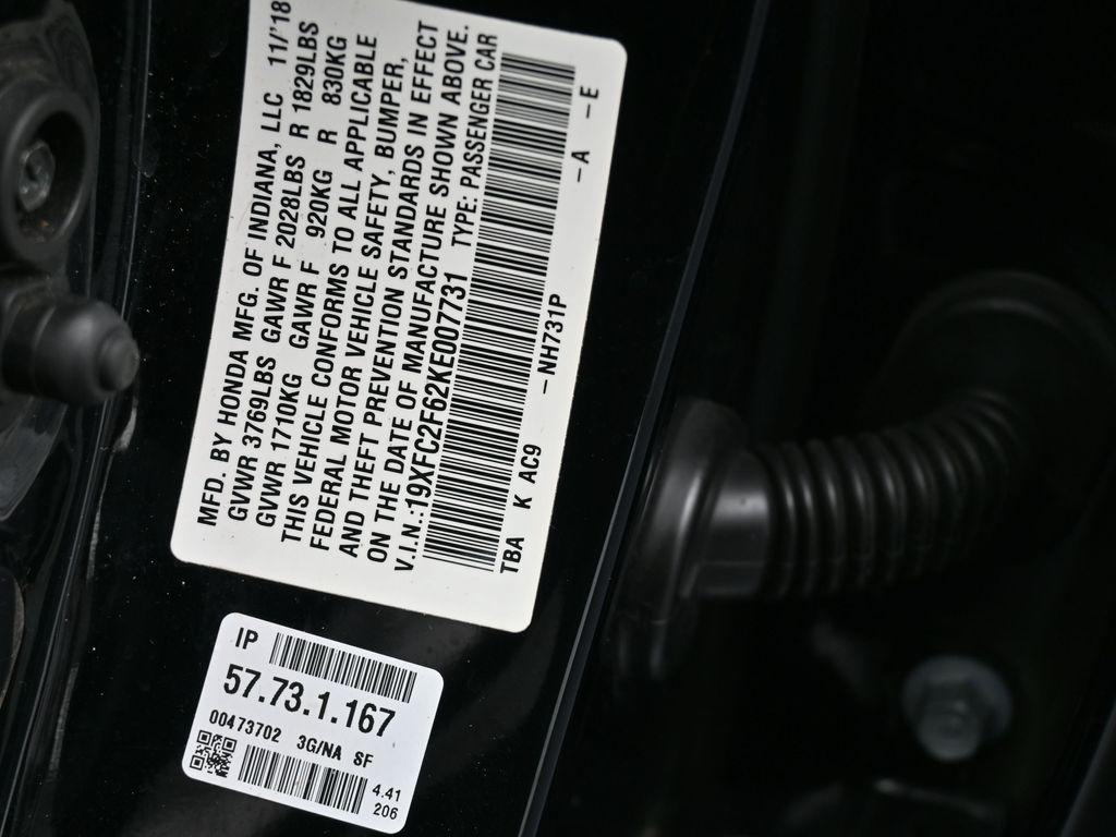 used 2019 Honda Civic car, priced at $12,997