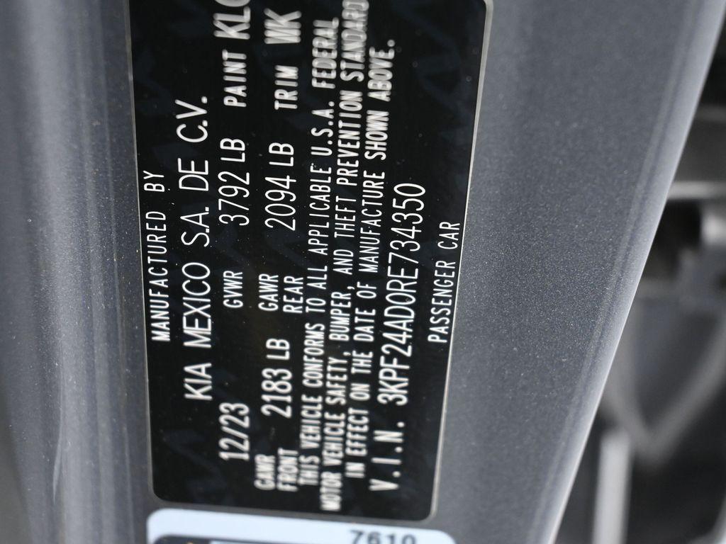 used 2024 Kia Forte car, priced at $17,994