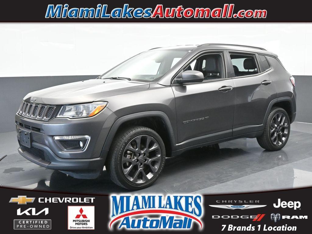 used 2021 Jeep Compass car, priced at $15,350