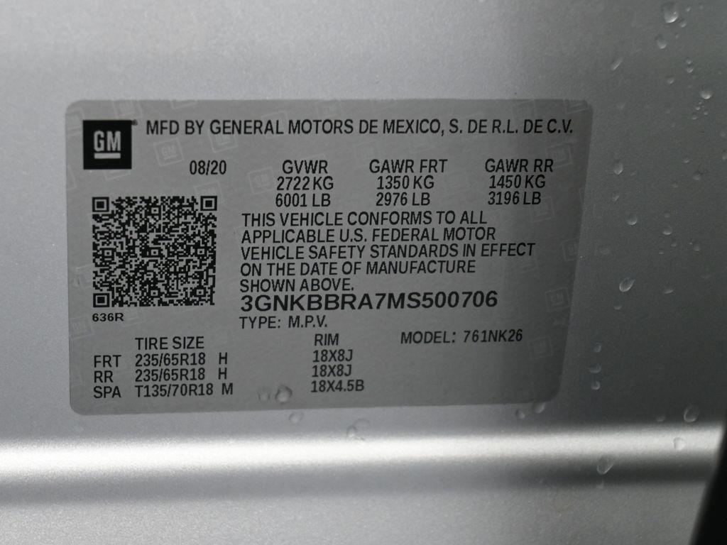 used 2021 Chevrolet Blazer car, priced at $16,999