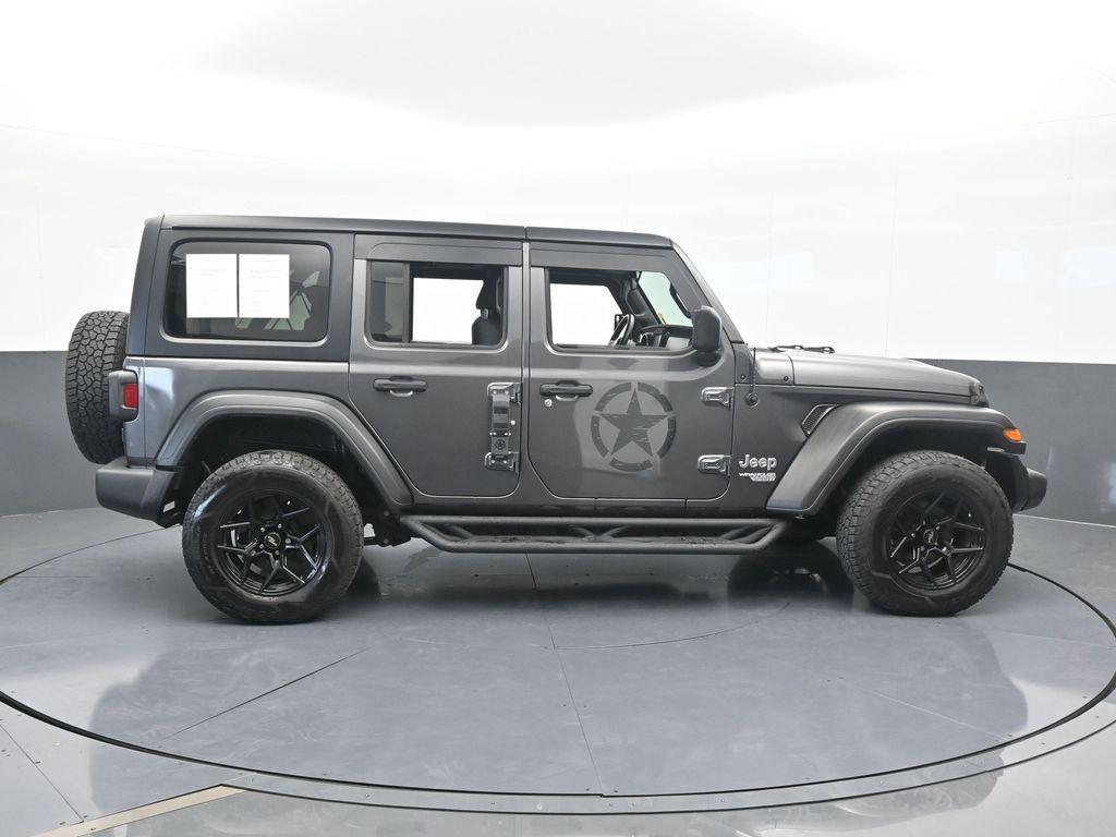 used 2021 Jeep Wrangler Unlimited car, priced at $26,852
