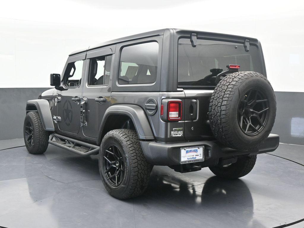 used 2021 Jeep Wrangler Unlimited car, priced at $26,852