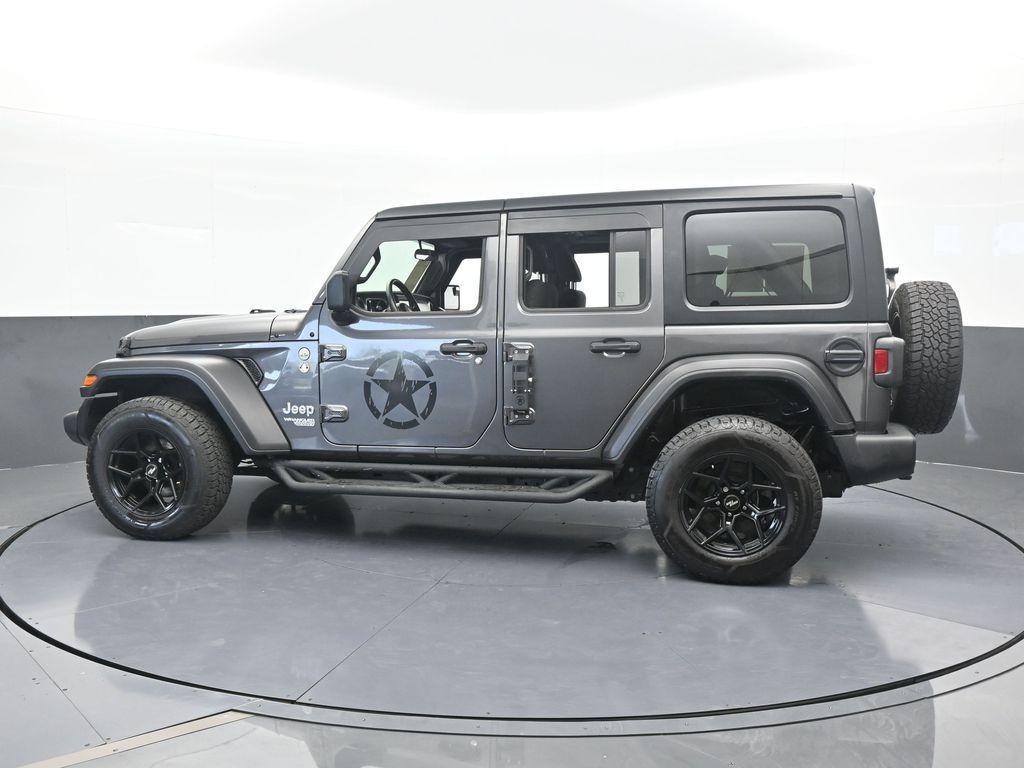 used 2021 Jeep Wrangler Unlimited car, priced at $26,852
