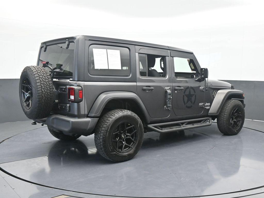 used 2021 Jeep Wrangler Unlimited car, priced at $26,852