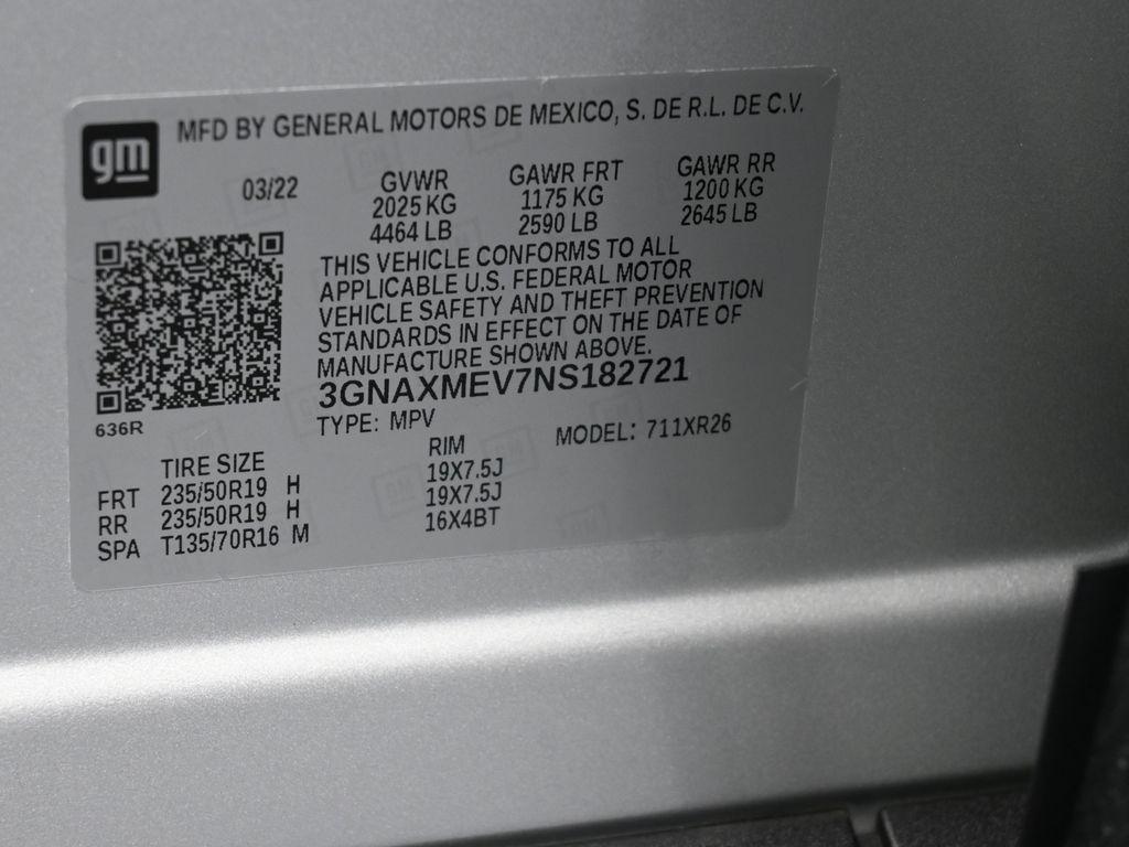used 2022 Chevrolet Equinox car, priced at $20,995