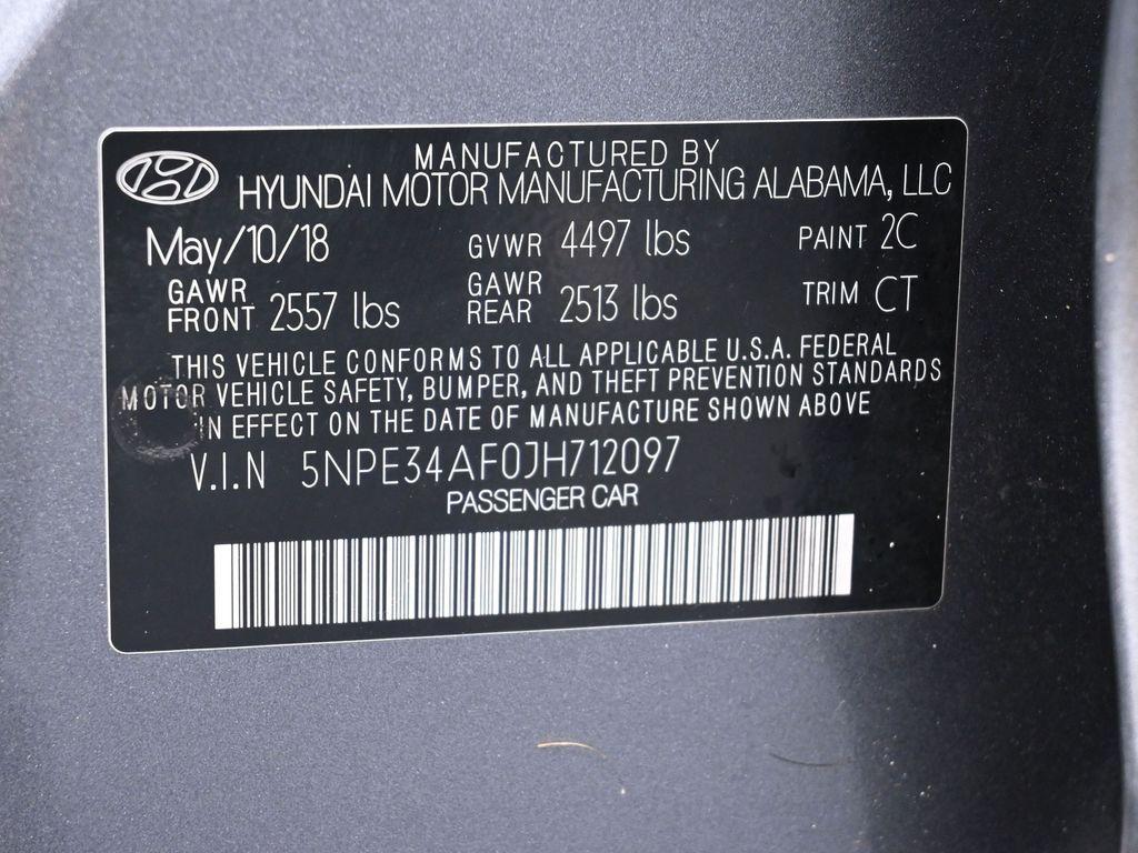 used 2018 Hyundai Sonata car, priced at $11,950