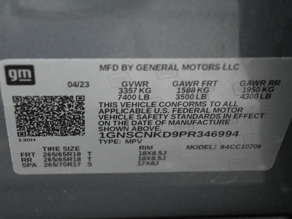 used 2023 Chevrolet Tahoe car, priced at $38,621