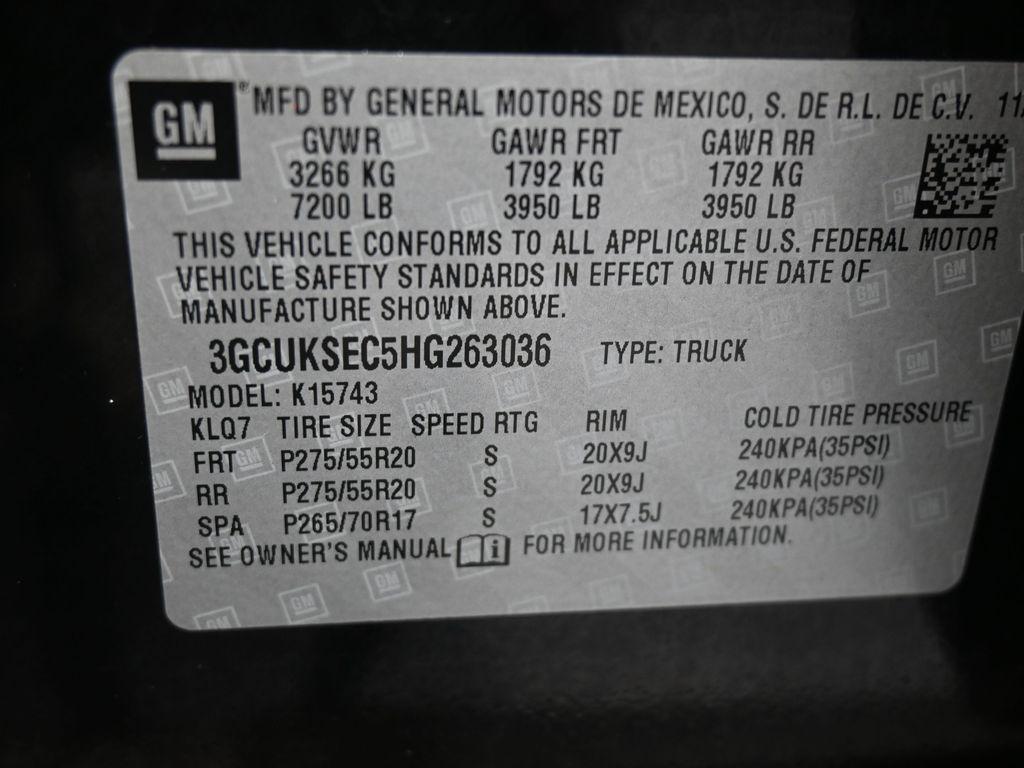 used 2017 Chevrolet Silverado 1500 car, priced at $27,950