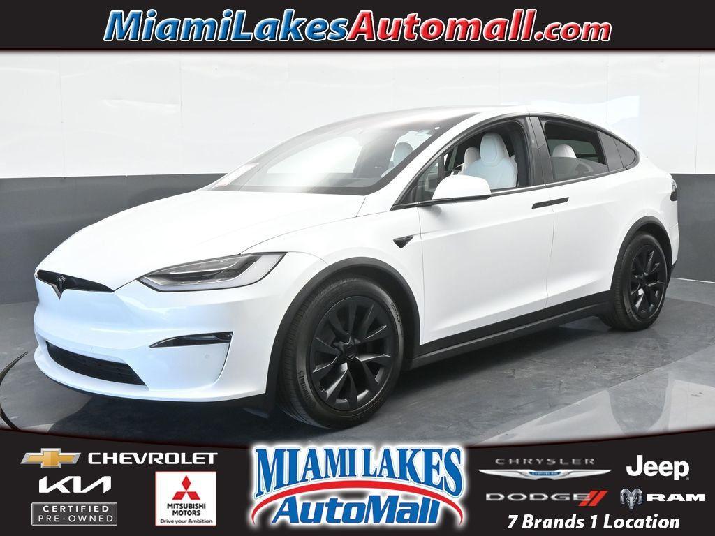 used 2022 Tesla Model X car, priced at $52,995