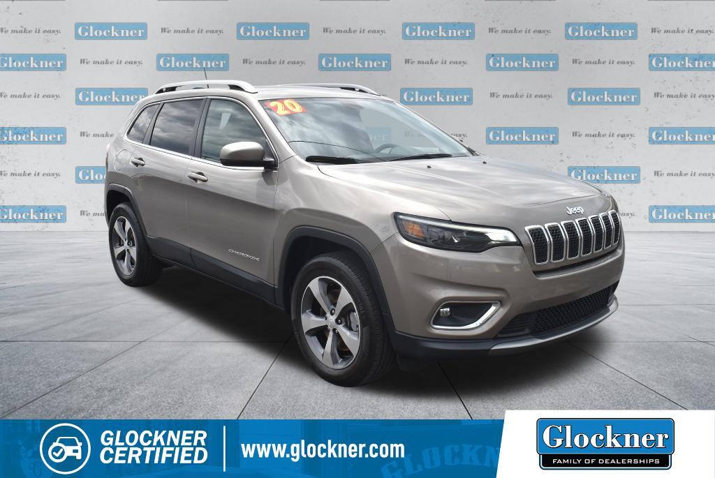 used 2020 Jeep Cherokee car, priced at $25,215