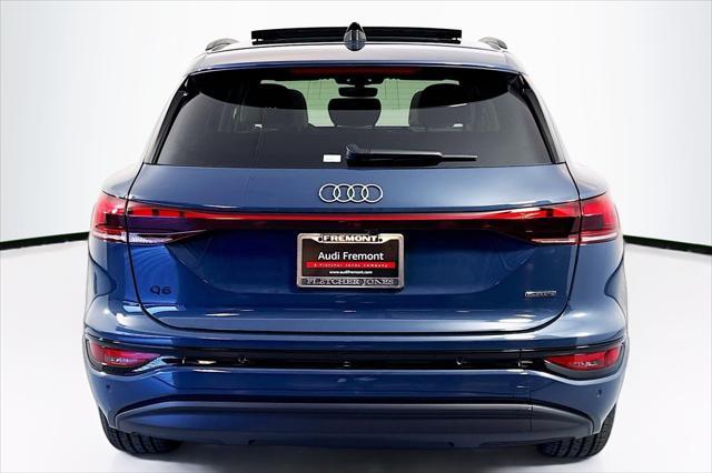 new 2025 Audi Q6 e-tron car, priced at $75,450