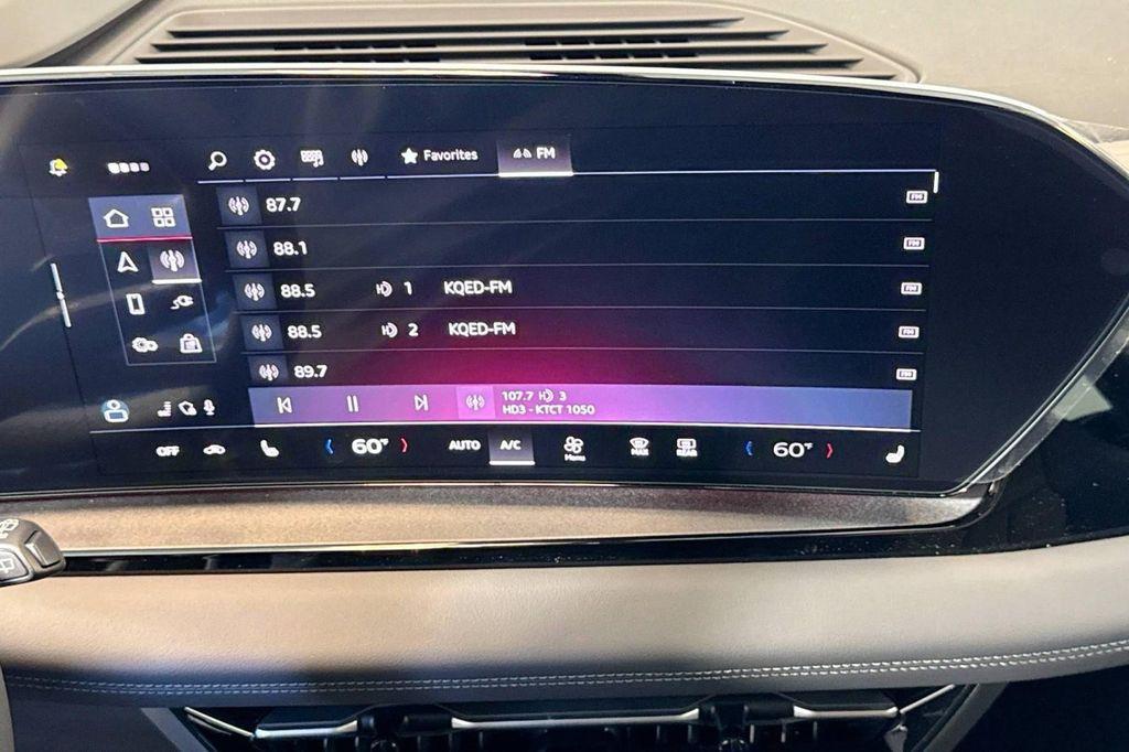 new 2025 Audi Q6 e-tron car, priced at $73,145