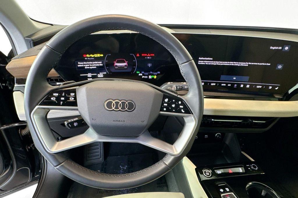 used 2025 Audi Q6 e-tron car, priced at $53,994