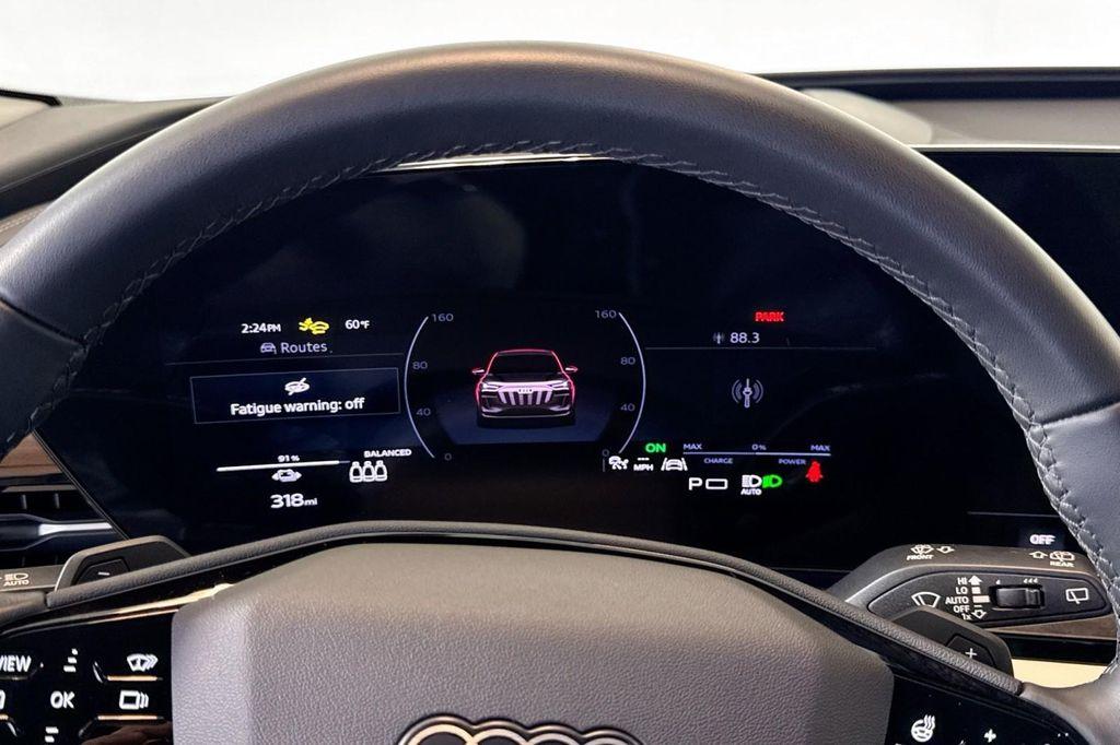 used 2025 Audi Q6 e-tron car, priced at $53,994