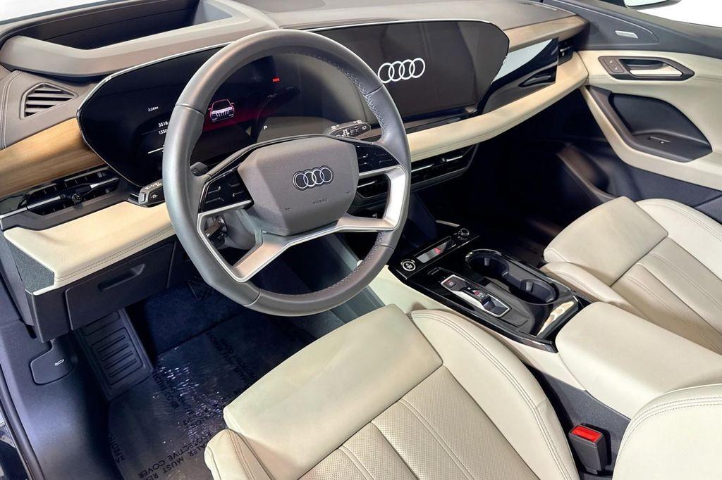 used 2025 Audi Q6 e-tron car, priced at $53,994