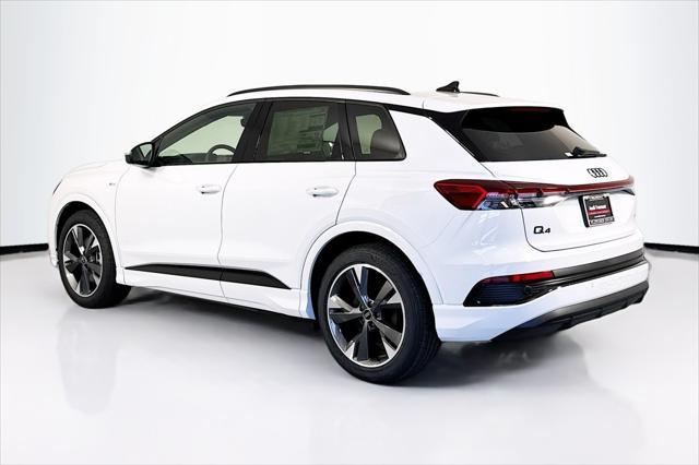 new 2025 Audi Q4 e-tron car, priced at $63,265