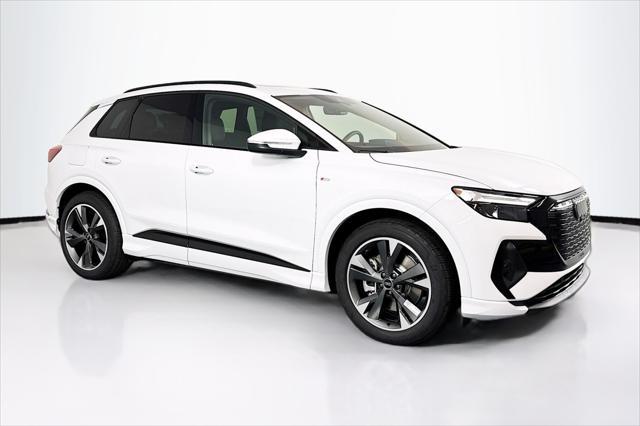 new 2025 Audi Q4 e-tron car, priced at $63,265