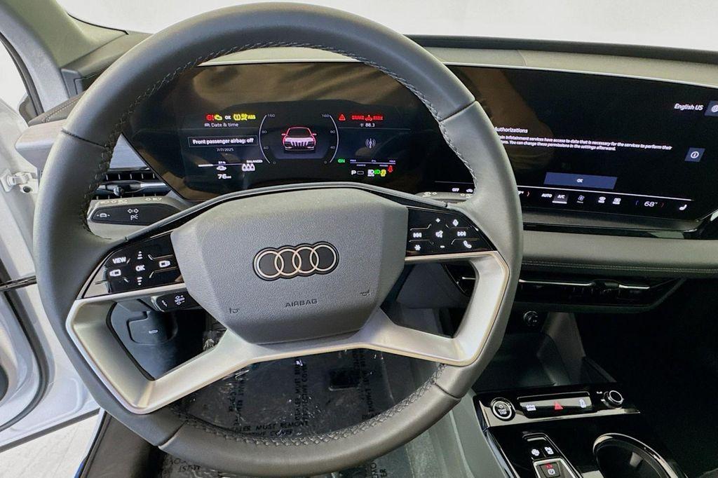 new 2025 Audi Q6 e-tron car, priced at $70,985
