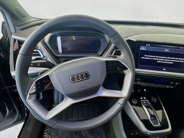 new 2025 Audi Q4 e-tron Sportback car, priced at $67,925