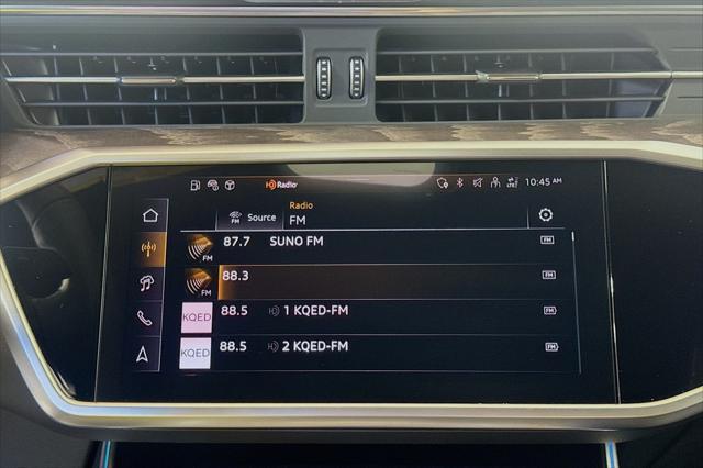new 2025 Audi A6 car, priced at $84,840
