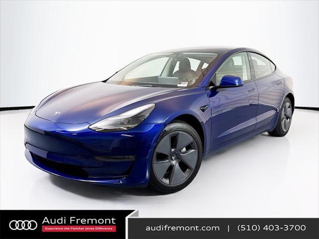 used 2022 Tesla Model 3 car, priced at $28,443