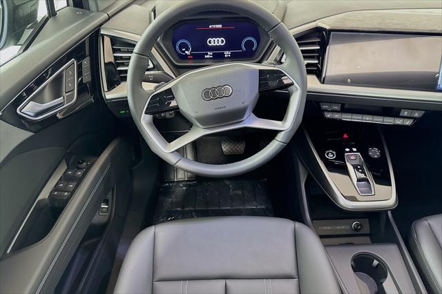 new 2025 Audi Q4 e-tron Sportback car, priced at $62,285