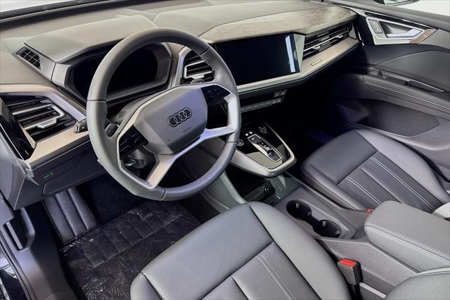 new 2025 Audi Q4 e-tron Sportback car, priced at $62,285