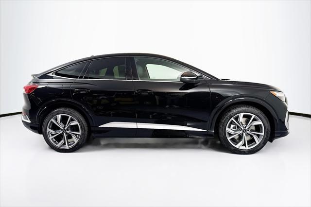 new 2025 Audi Q4 e-tron Sportback car, priced at $62,285