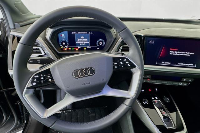 new 2025 Audi Q4 e-tron Sportback car, priced at $62,285