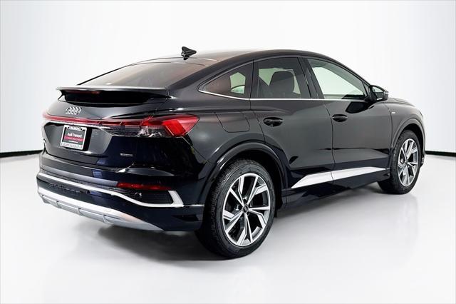 new 2025 Audi Q4 e-tron Sportback car, priced at $62,285