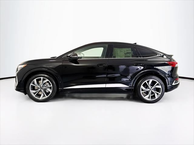 new 2025 Audi Q4 e-tron Sportback car, priced at $62,285