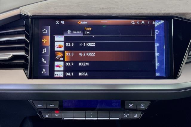 new 2025 Audi Q4 e-tron Sportback car, priced at $62,285