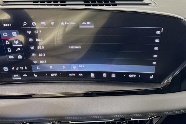 new 2025 Audi Q6 e-tron car, priced at $73,000