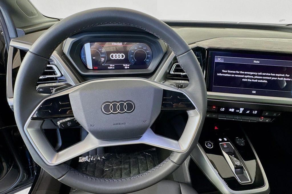 new 2025 Audi Q4 e-tron car, priced at $66,485