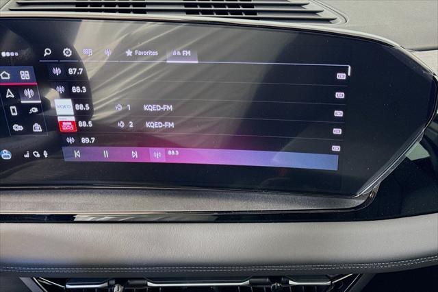 new 2025 Audi Q6 e-tron car, priced at $69,885