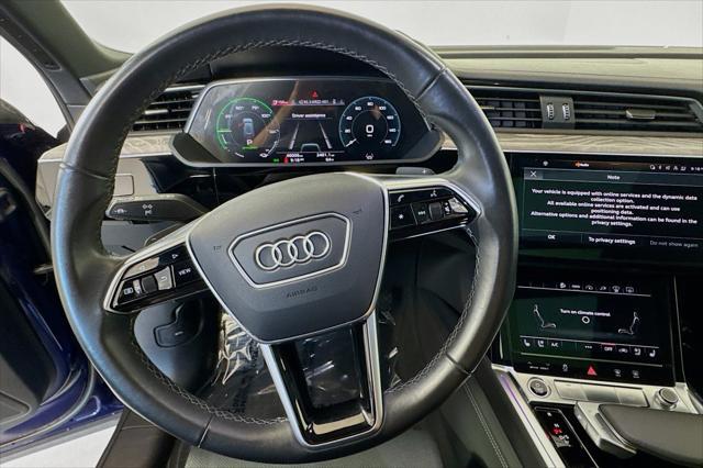 used 2022 Audi e-tron car, priced at $38,444
