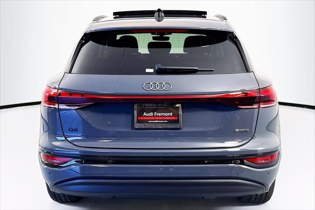 new 2025 Audi Q6 e-tron car, priced at $72,855