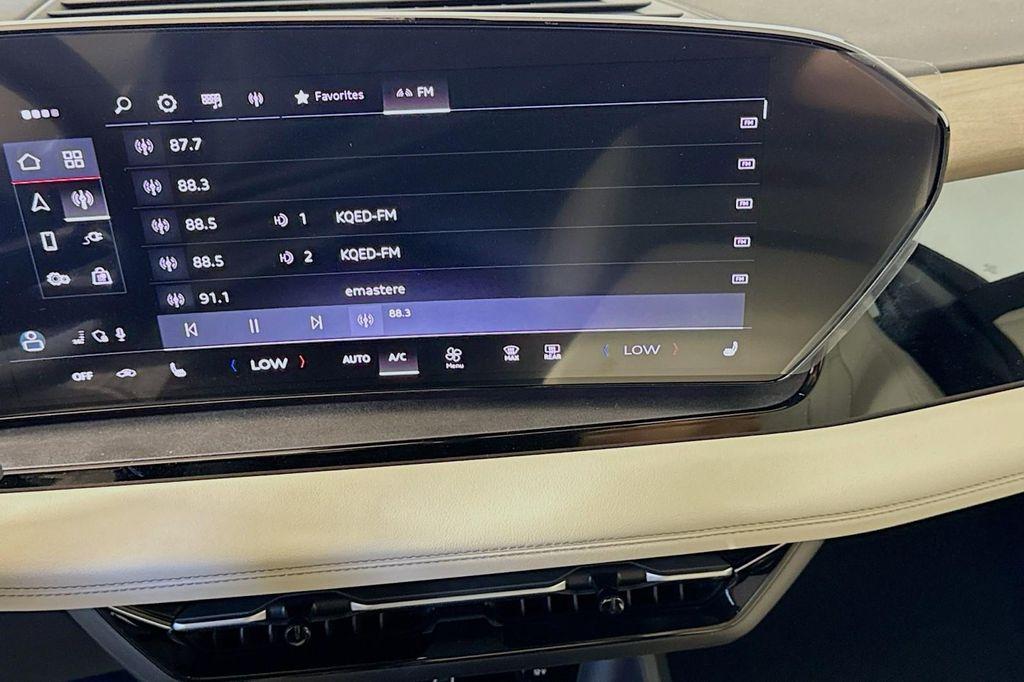 new 2025 Audi Q6 e-tron car, priced at $73,000